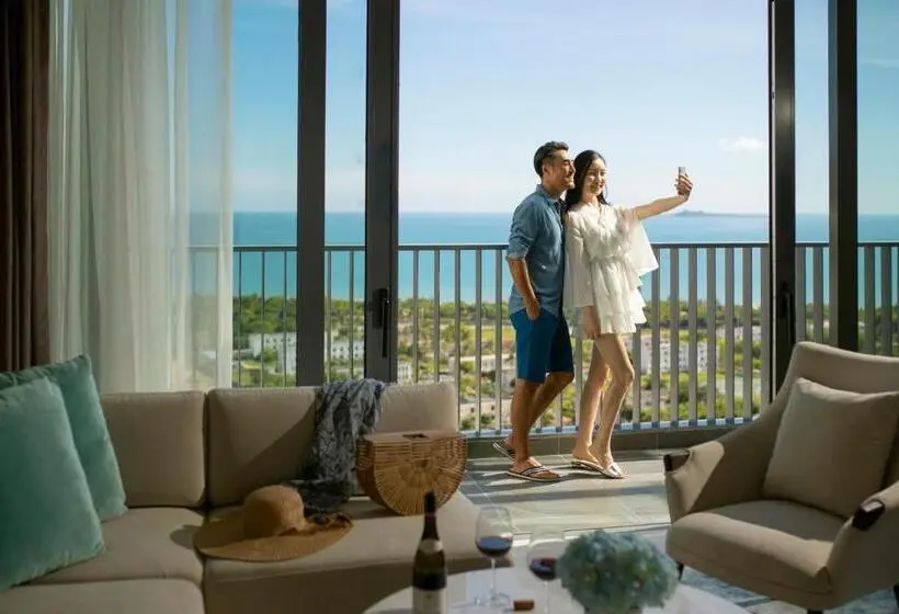 Huoneisto 2 Makuuhuonetta Merinäkymä, Oakwood Apartments Sanya