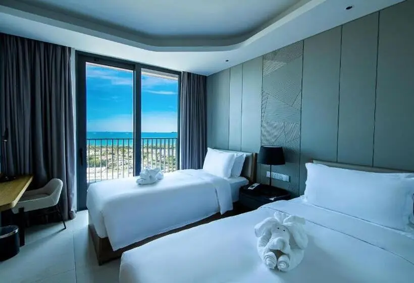 Huoneisto 2 Makuuhuonetta Merinäkymä, Oakwood Apartments Sanya