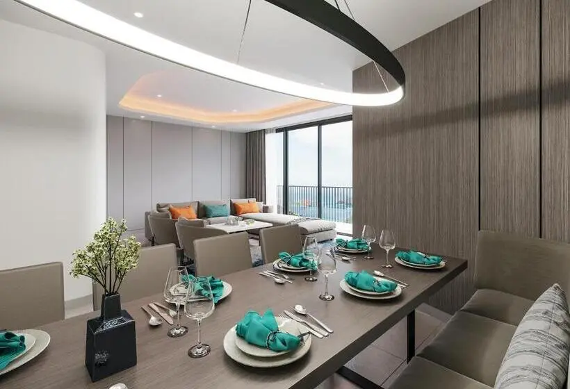 Huoneisto 3 Makuuhuonetta Merinäkymä, Oakwood Apartments Sanya