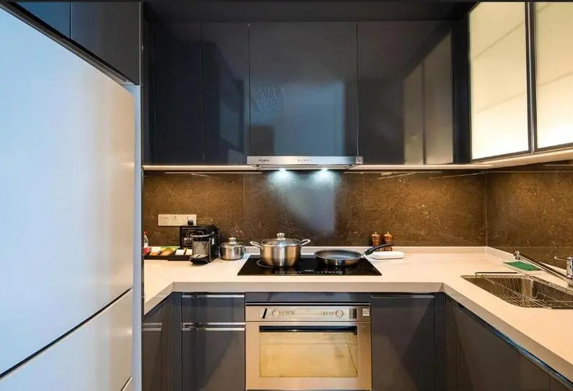 Superior-sviitti Merinäkymä, Oakwood Apartments Sanya