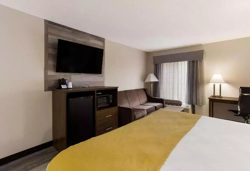 キングサイズベッドのスタンダードルーム, Best Western Crossroads Inn