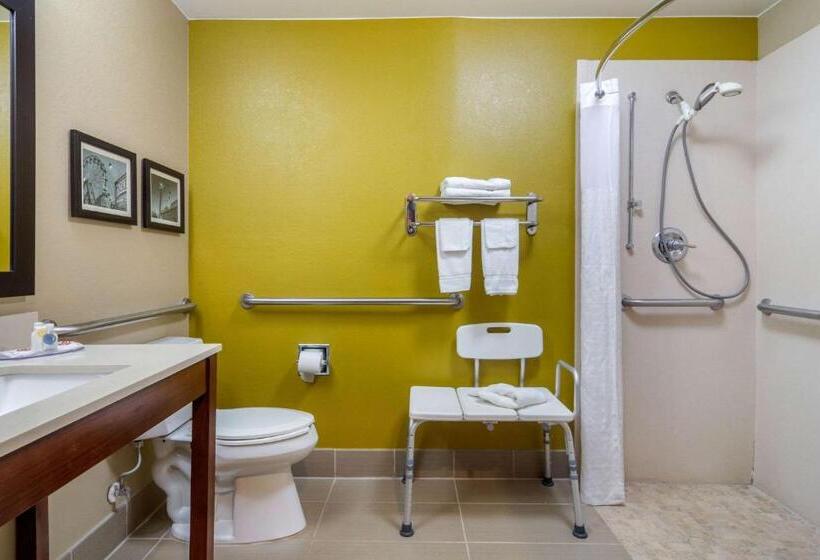 غرفة قياسية سرير كينج لذوى الإحتياجات الخاصة, Comfort Inn & Suites Perry National Fairgrounds Area