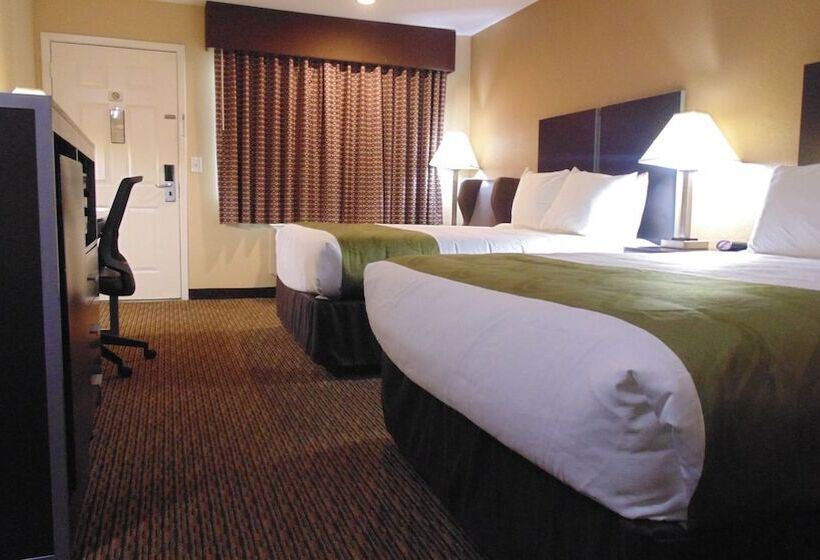 חדר סטנדרט שתי מיטות זוגיות, Quality Inn Glenpool Tulsa