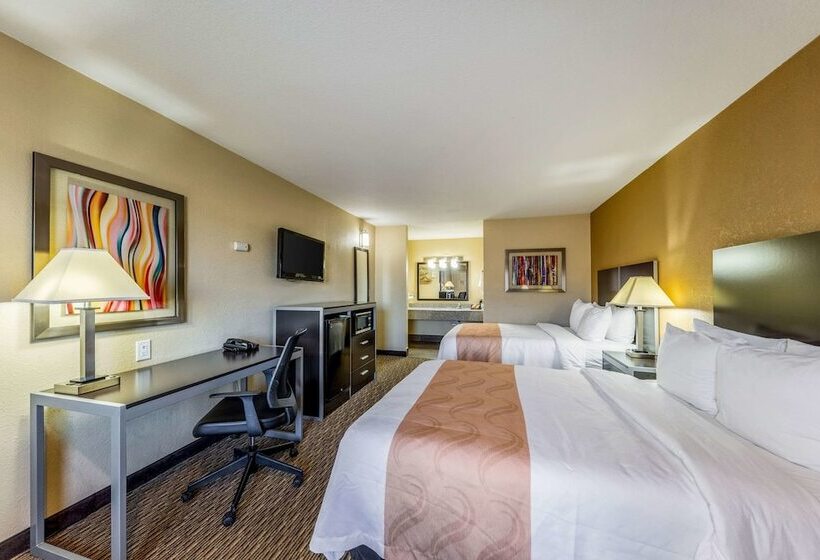 Номер Стандарт 2 Двуспальные Кровати, Quality Inn Glenpool  Tulsa