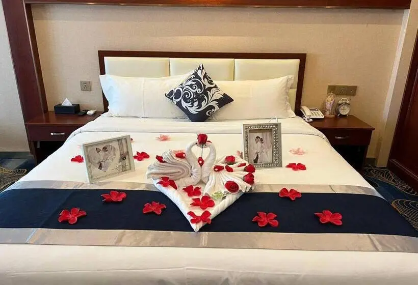 キングサイズベッドのエクゼクティブルーム, City Comfort Airport Hotel Phnom Penh