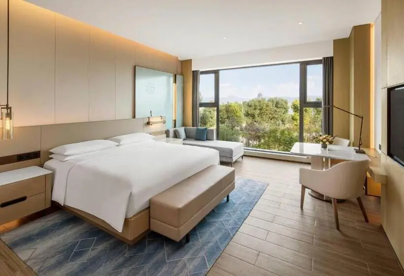 Pokój Deluxe Łóżko King Size, Suining Marriott