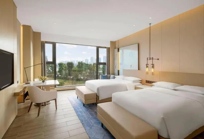 Pokój Deluxe Widok Ogród, Suining Marriott