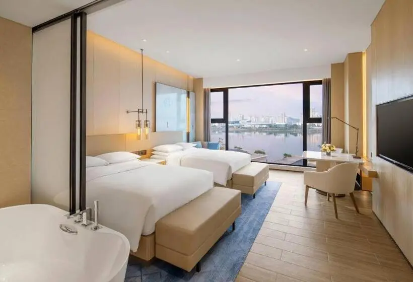 Pokój Standard 2 Łóżka Małżeńskie, Suining Marriott