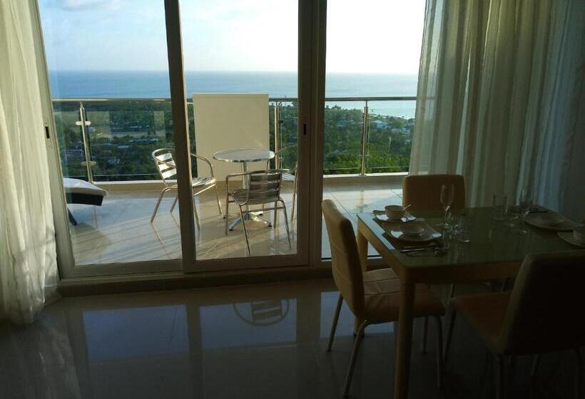 آپارتمان 1 خوابه با تراس, Residences Sommet Port Salut