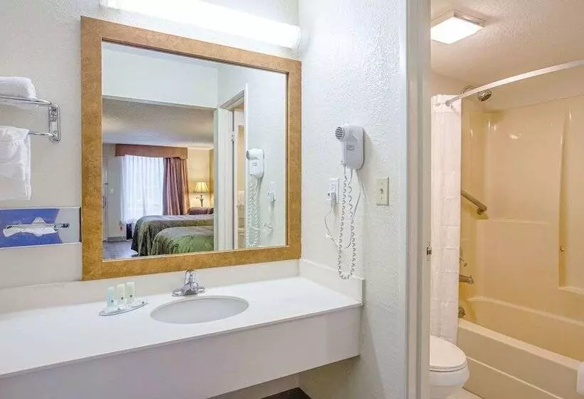 ２ダブルベッドのスタンダードルーム, Quality Inn & Suites Live Oak I10 Exit 283