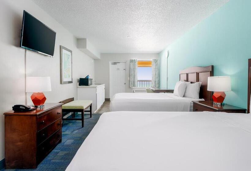 غرفة ديلوكس مطلّة علي البحر مزوَّدة بشُرفة, Bikini Beach Resort