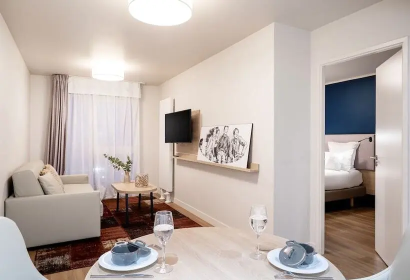 1ベッドルームアパートメント, Residhome Saint Ouen