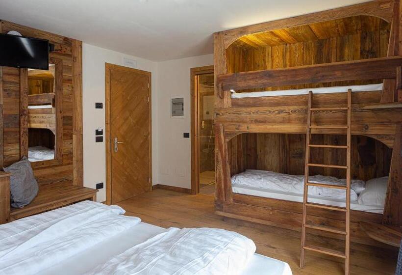 Economy Quadruple Room, Sport Hotel Rudolf