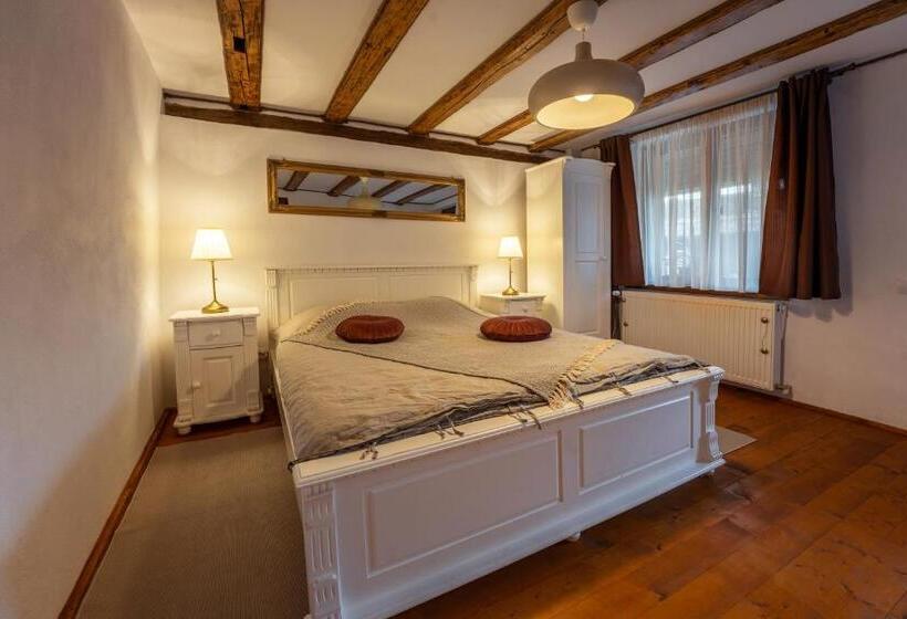 带大床的高级房间, Flori Haus Saschiz