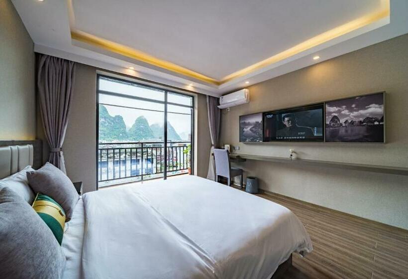 Номер Стандарт с Балконом, Global Village Mountain View Yangshuo
