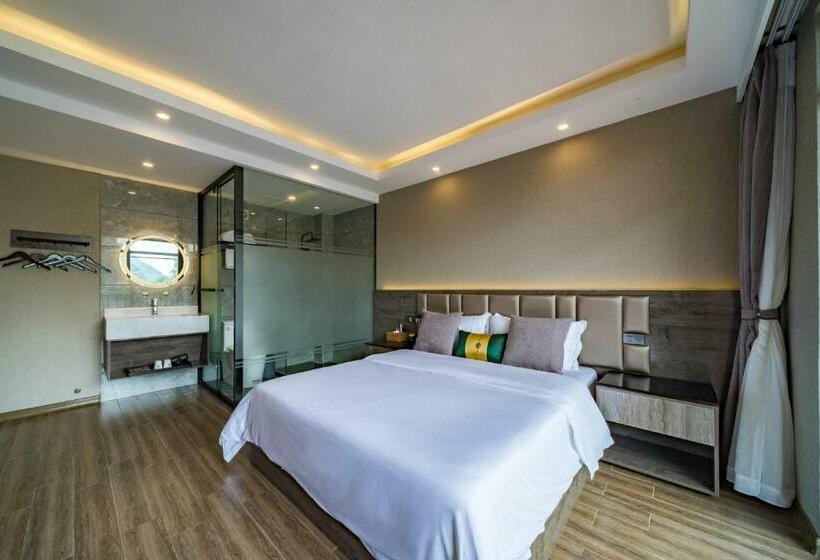 Camera Standard Letto King, Global Village Mountain View Yangshuo