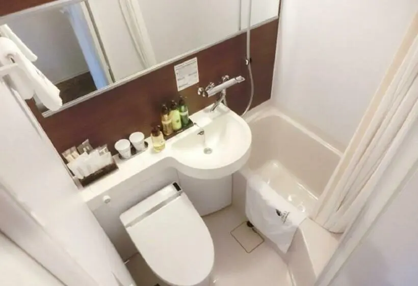 اتاق عادی با تخت دوبل, Natural Hot Spring Hotel Livemax Premium Hiroshima
