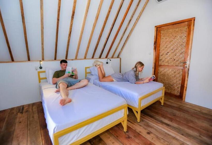 Standard-huone, Mad Monkey Gili Trawangan