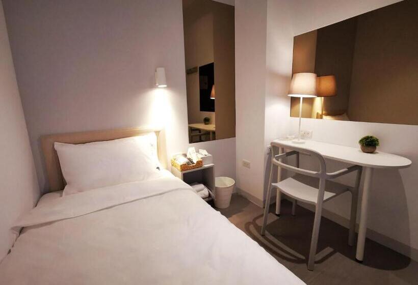 اتاق استاندارد یک تخته با سرویس بهداشتی مشترک, Bluewater Hotel Xpark Gloria Outlets Taoyuan Baseball Stadium