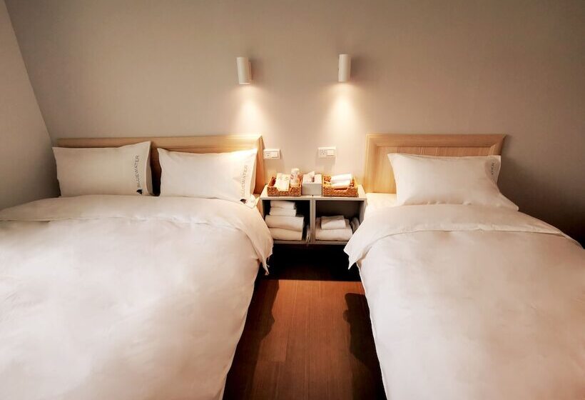 اتاق استاندارد سه تخته با سرویس بهداشتی مشترک, Bluewater Hotel Xpark Gloria Outlets Taoyuan Baseball Stadium