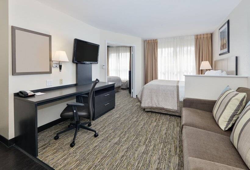 带2个卧室的套房, Candlewood Suites Dallas Market Center Love Field, An Ihg