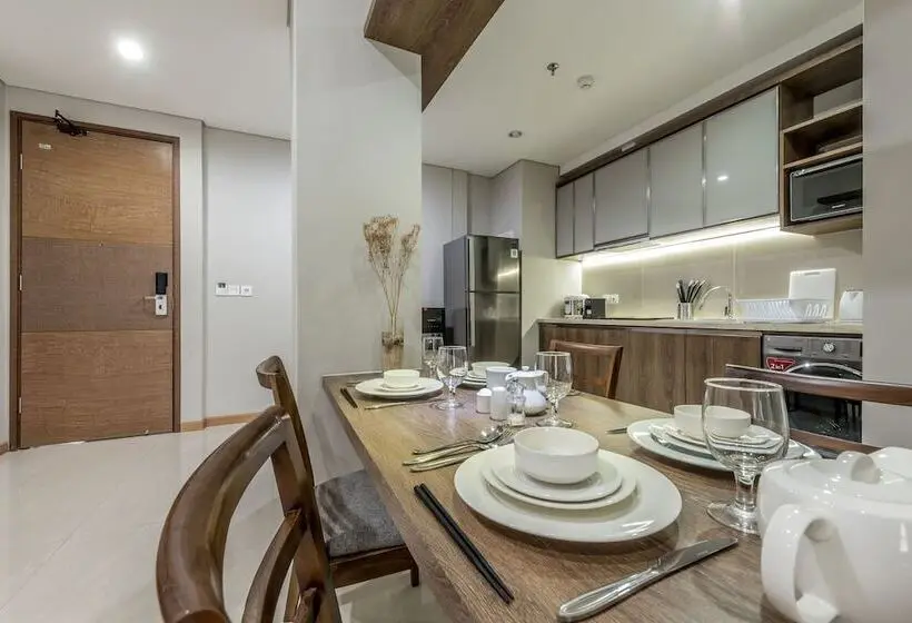Apartamento 1 Quarto Vista Cidade, Grande Valore Hotel Cikarang