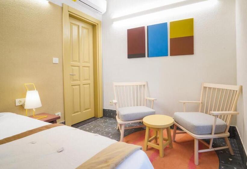 غرفة ديلوكس مزودة بشرفة, Bono Hotel Old Town