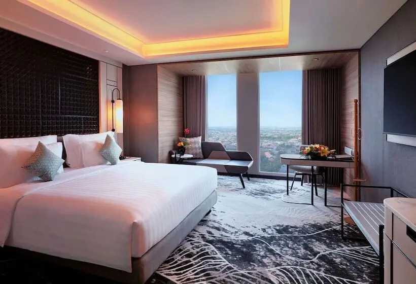シティビューのデラックスルーム, Movenpick Surabaya City