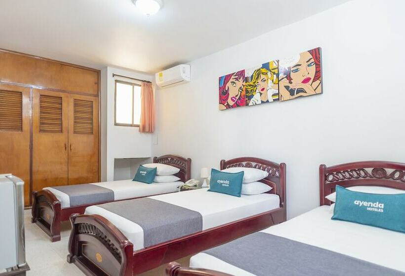 חדר סטנדרט לשלושה, Ayenda 1309 Villa Dilia