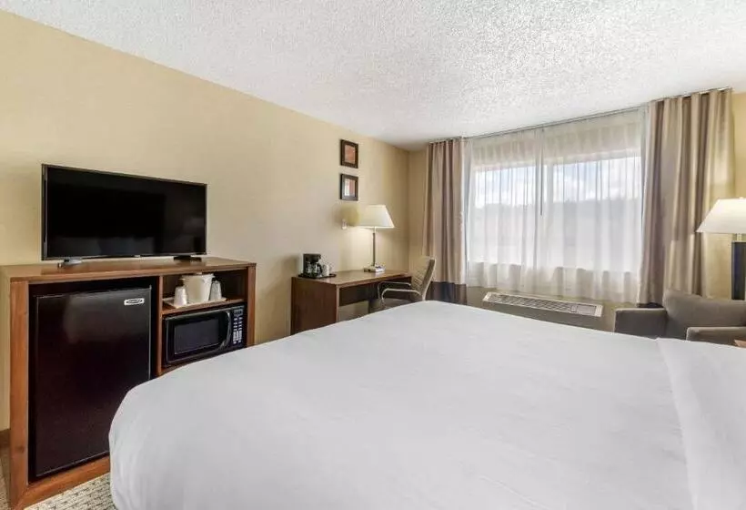 キングサイズベッドのスタンダードルーム, Comfort Inn & Suites Bothell Seattle North