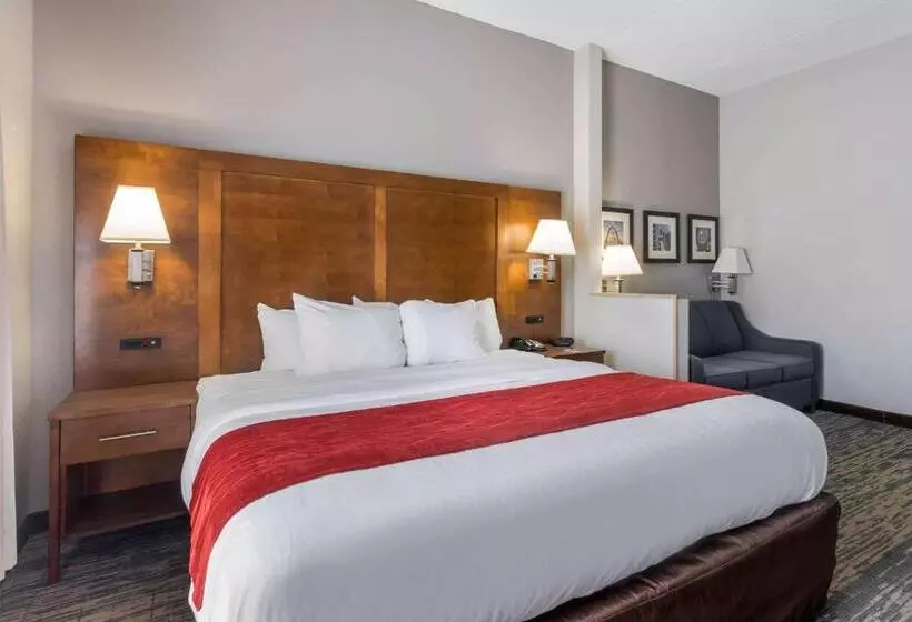 キングサイズベッドのスイートルーム, Comfort Inn Grove City  Columbus South