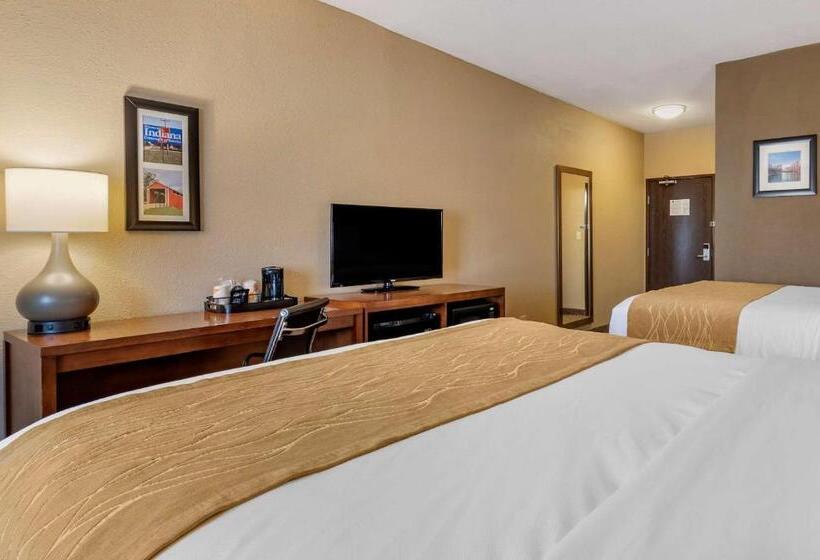 חדר סטנדרט מותאם לאדם עם מוגבלויות, Comfort Inn Shelbyville North