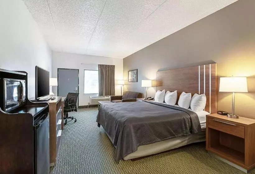 キングサイズベッドのスタンダードルーム, Econo Lodge Vero Beach  Downtown