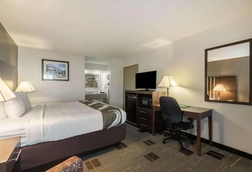 キングサイズベッドのスタンダードルーム, Quality Inn Cleveland North