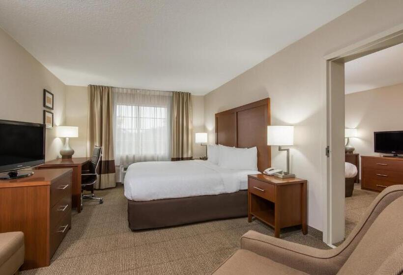 带2个卧室的套房, Wyndham Garden Hotel Cross Lanes Charleston