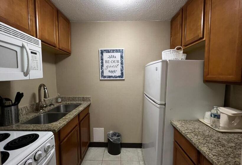 带2个卧室的套房, Wyndham Garden Hotel Cross Lanes Charleston