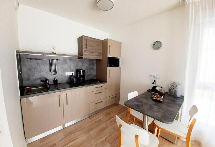 带1个卧室的高级公寓, Domitys   Les Aiglons Blancs