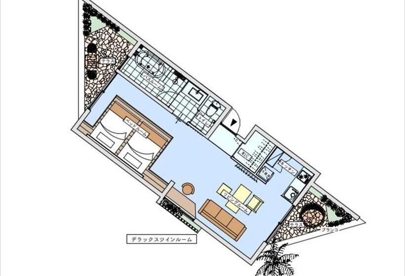 חדר דלוקס, Yomitan Condhotel Nd