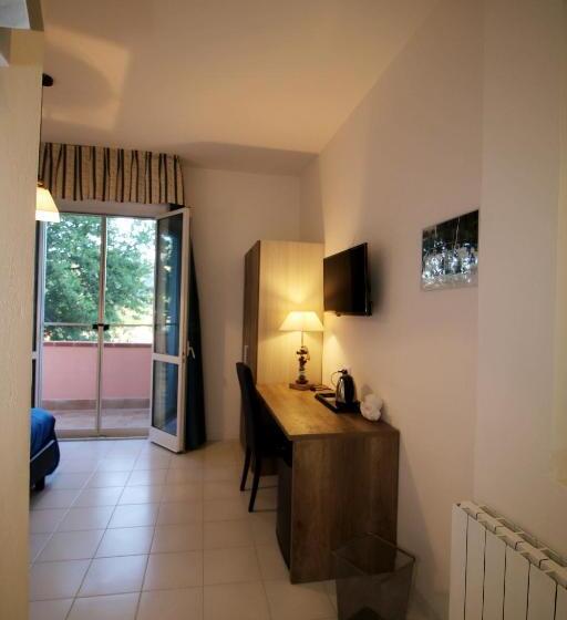 غرفة ديلوكس مزودة بشرفة, B & B La Marmifera