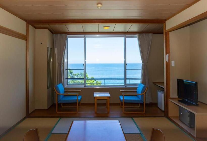 스탠다드 룸 바다 전망, Kyukamura Shikanoshima