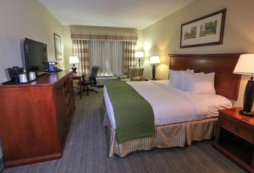 キングサイズベッドのスタンダードルーム, Country Inn & Suites By Radisson, Charlotte I85 Airport, Nc