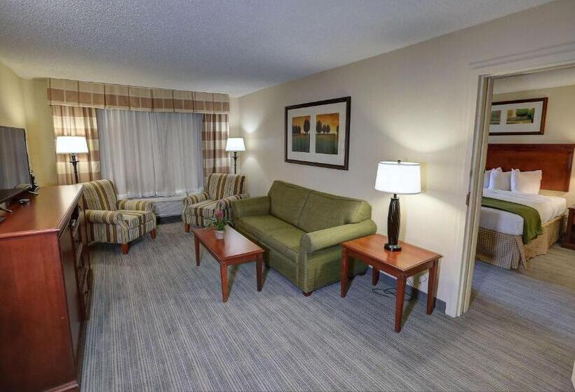 キングサイズベッドのスイートルーム, Country Inn & Suites By Radisson, Charlotte I85 Airport, Nc