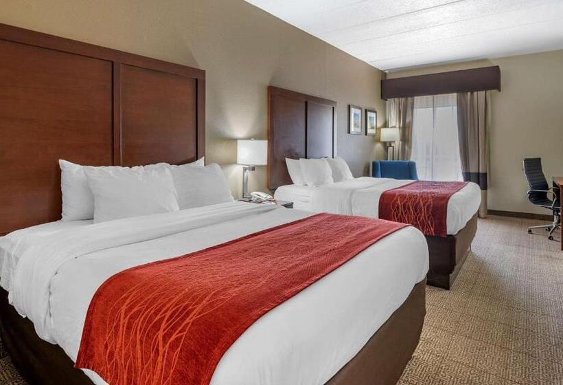 Pokój Standard 2 Łóżka Małżeńskie, Comfort Inn Hamburg Area I 75 Lexington