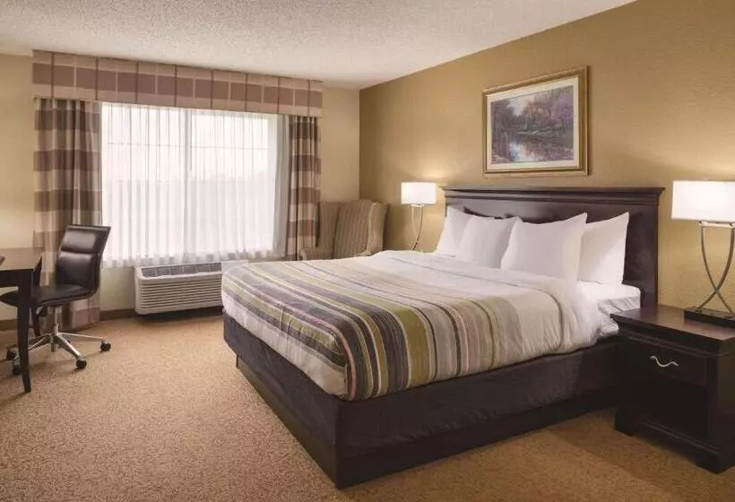 キングサイズベッドのスタンダードルーム, Country Inn & Suites By Radisson, West Bend, Wi