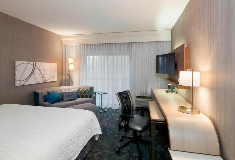 اتاق استاندارد با تخت بزرگ, Courtyard By Marriott Scranton Montage Mountain