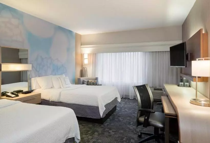 ２ダブルベッドのスタンダードルーム, Courtyard By Marriott Scranton Montage Mountain