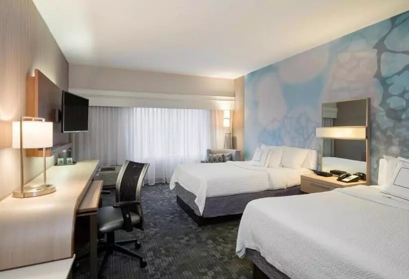 ２ダブルベッドのスタンダードルーム, Courtyard By Marriott Scranton Montage Mountain