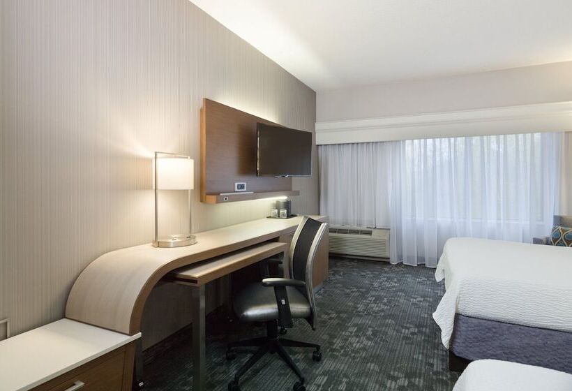 Номер Стандарт 2 Двуспальные Кровати, Courtyard By Marriott Scranton Montage Mountain