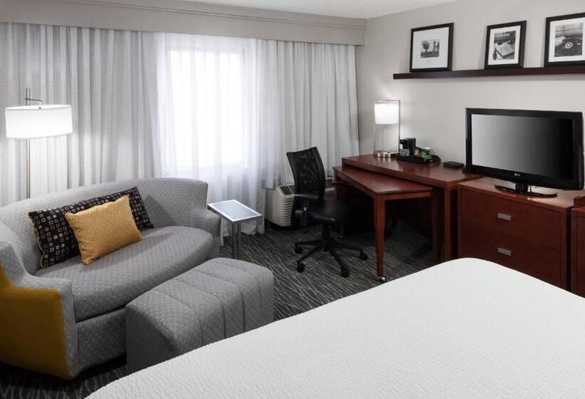 带大床的标准间, Courtyard By Marriott Waco