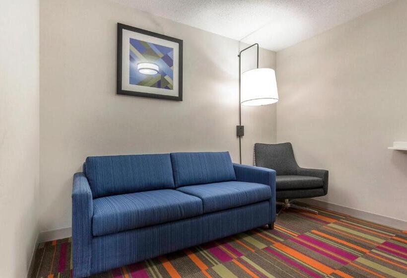 스위트 킹사이즈 침대, Holiday Inn Express And Suites Chicago West   St Charles, An Ihg